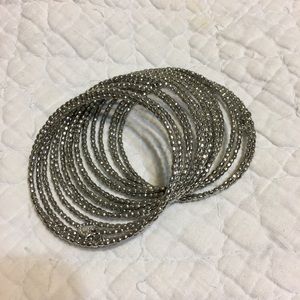 Stella & Dot Silver Bracelet. Barely used. No tag. Good condition.